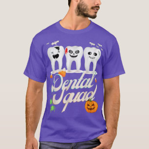 Camiseta Gracioso Truco O Dientes Denstist Halloween Costum