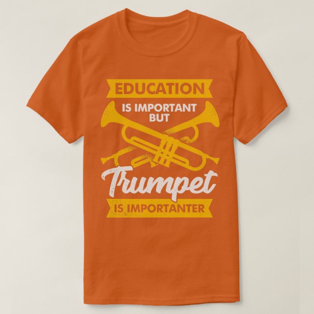 Camiseta Gracioso Trumpet Player Trumpeter Gift (Diseño del anverso)