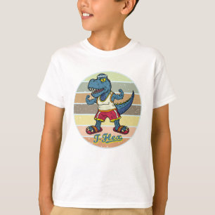 Camiseta Gracioso Tyrannosaurus Rex T-Flex Workout