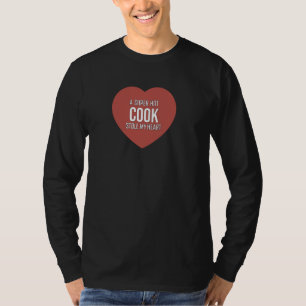 Camiseta Gracioso, un cocinero muy caliente me robó el cora