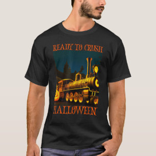 Camiseta Gracioso vagón Ferrocarril Halloween Costume a los