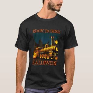Camiseta Gracioso vagón Ferrocarril Halloween Costume a los