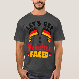Camiseta Gracioso vamos a hacer que Schnitzel enfrente de l