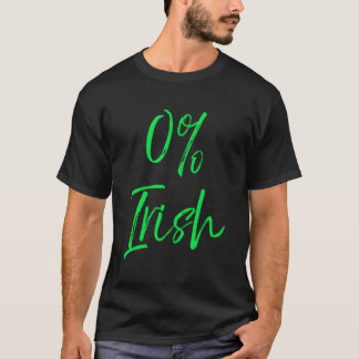 Camiseta Gracioso Verde No Irlandés St Patrick'S Day Cita C