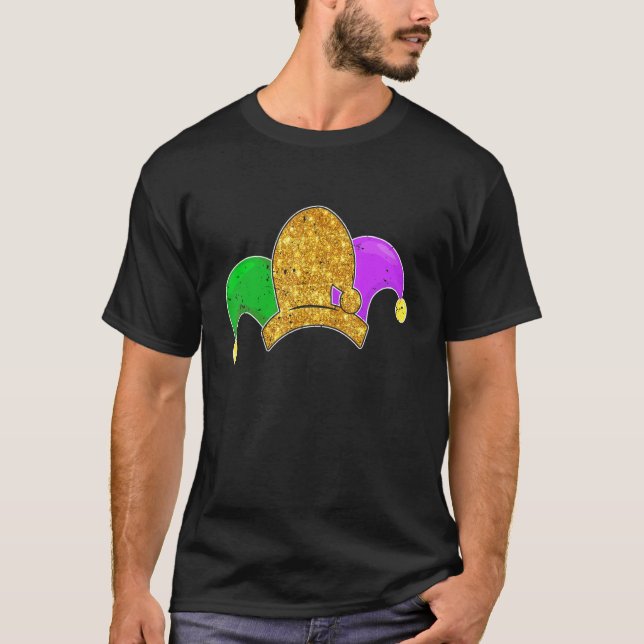 Camiseta Gracioso vestido Fiesta de payaso de la Gorra Mard (Anverso)