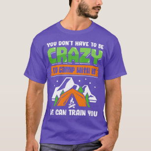 Camiseta Gracioso viaje de camping vacaciones amigos regalo