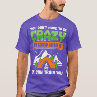 Camiseta Gracioso viaje de camping vacaciones amigos regalo