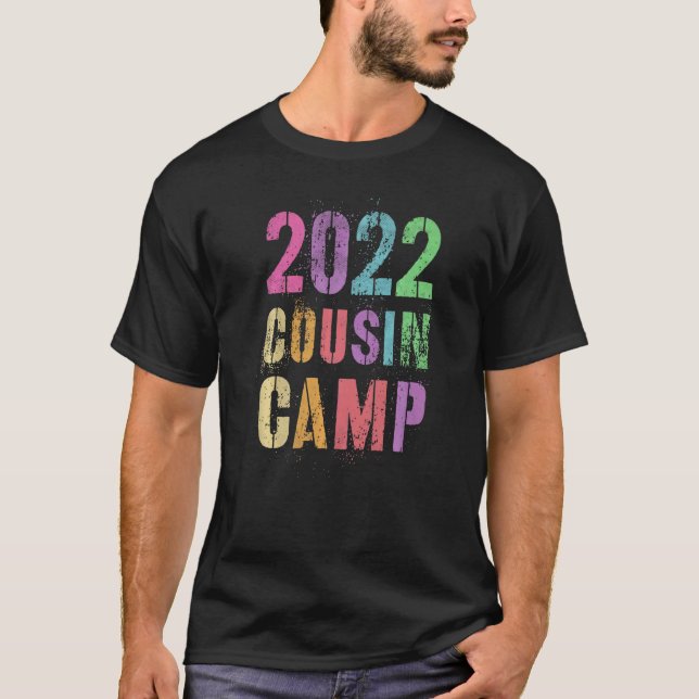 Camiseta Gracioso viaje de verano de 2022 al campo de primo (Anverso)