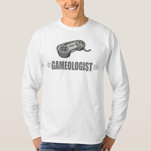 Camiseta Gracioso videojugador (Anverso)