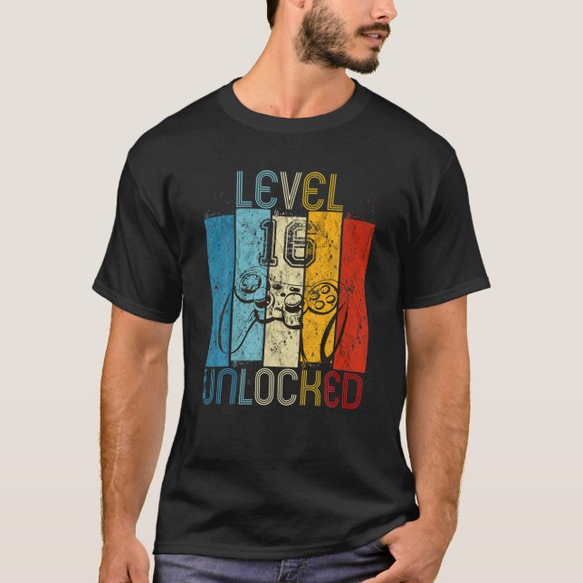 Camiseta Gracioso videojugador de camisas desbloqueadas de  (Anverso)