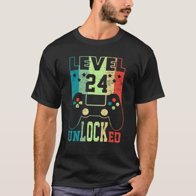 Camiseta Gracioso videojugador de camisas desbloqueadas de  (Anverso)