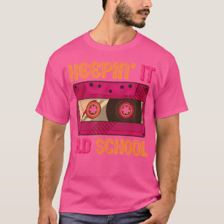 Camiseta Gracioso viejo colegio Hip Hop Cassettes gracioso