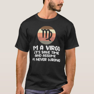 Camiseta Gracioso Virgo diciendo la cita de la estrella de
