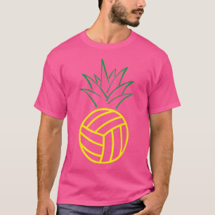 Camiseta Gracioso voleibol de piña