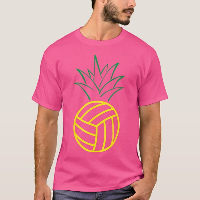 Camiseta Gracioso voleibol de piña (Anverso)