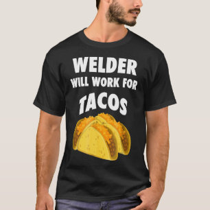 Camiseta Gracioso Welder Gift Tee Shirt