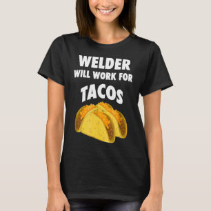Camiseta Gracioso Welder Gift Tee Shirt