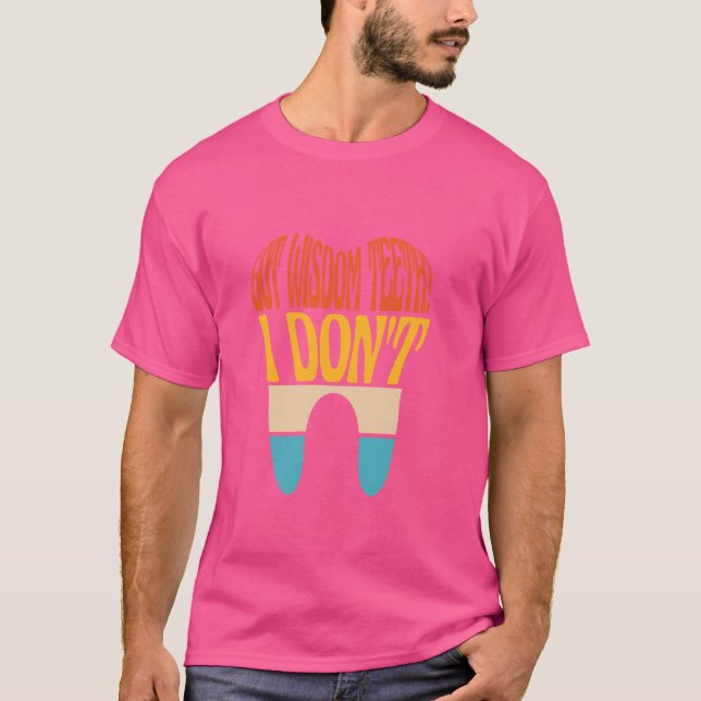Camiseta Gracioso Wisdom Dioth Extraction Recovery Widsom T (Anverso)