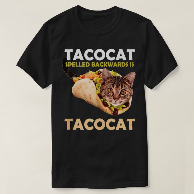 Camiseta Gracioso y bonito gato de tacocat taco expulsado e (Diseño del anverso)