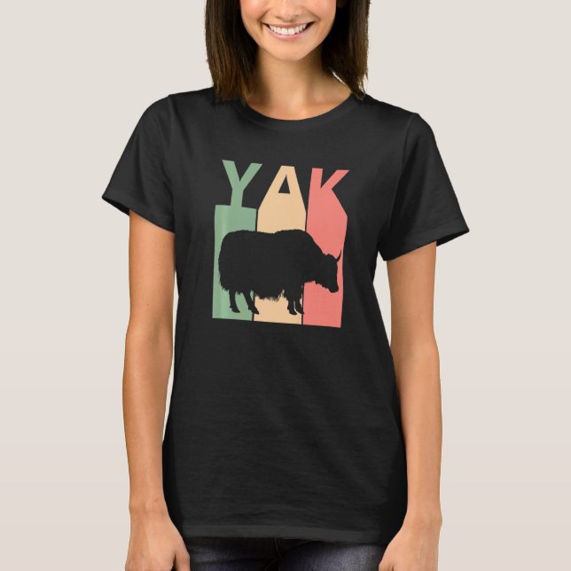 Camiseta Gracioso Yak Costume (Anverso)