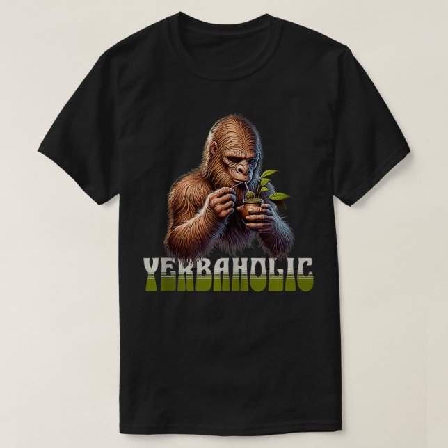 Camiseta Gracioso Yerba Mate Tea Lover Té Beber (Diseño del anverso)