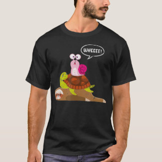 Camiseta Gracioso zoológico de caracol de tortuga regalo La