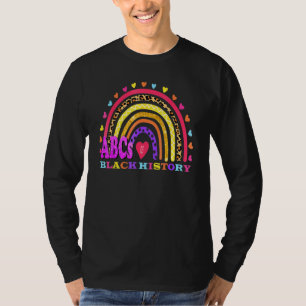 Camiseta Graciosos ABC de los hombres del orgullo del mes d