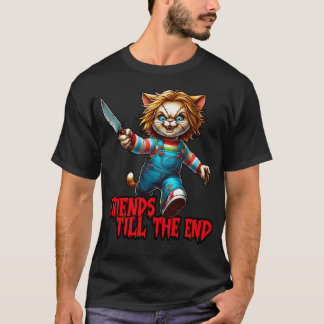 Camiseta Graciosos Amigos De Cat Hasta El Final