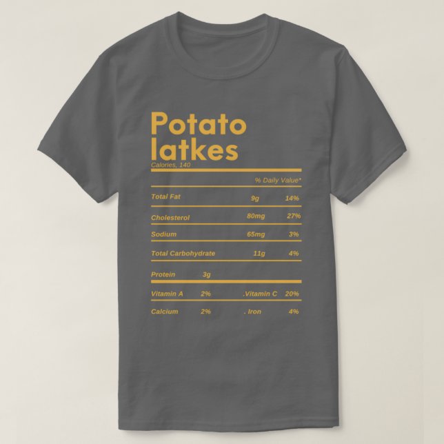 Camiseta Graciosos atracos de papa gracias a los datos nutr (Diseño del anverso)