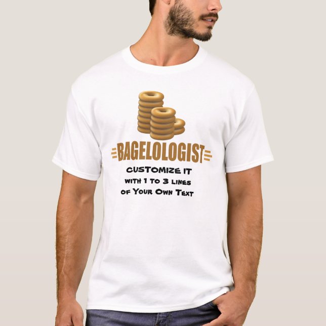 Camiseta Graciosos Bagels (Anverso)