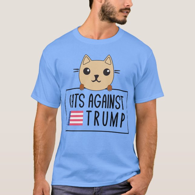 Camiseta Graciosos chats contra Trump (Anverso)