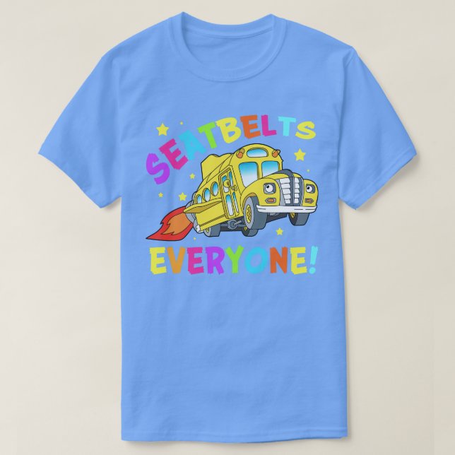 Camiseta Graciosos cinturones de seguridad de Halloween par (Diseño del anverso)