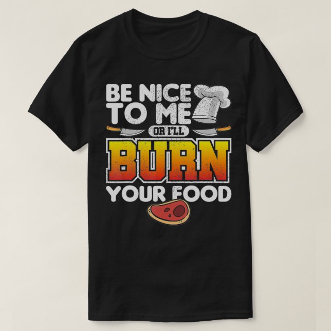 Camiseta Graciosos cocineros o cocineros de cocina (Diseño del anverso)