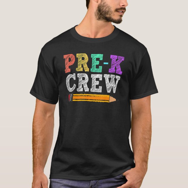 Camiseta Graciosos diseños de docentes preescolares para ho (Anverso)