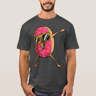 Camiseta Graciosos Diseños De Donut Para Niños Chica HipHop
