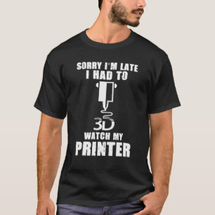 Camiseta Graciosos diseños de impresión 3D para hombres imp
