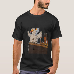 Camiseta Graciosos Ducks Geese Pun Meme Hombres Mujeres Gra