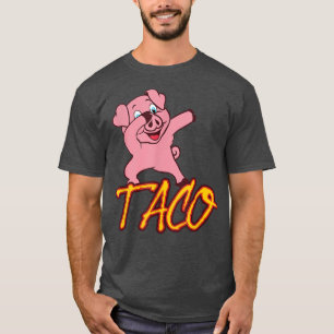 Camiseta Graciosos dueños de camiones de tacos de cerdo de