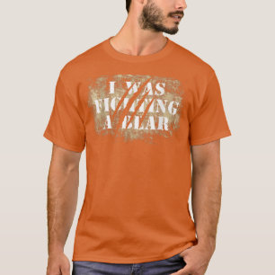 Camiseta Graciosos Escrates De Oso Que Estaba Luchando Cont