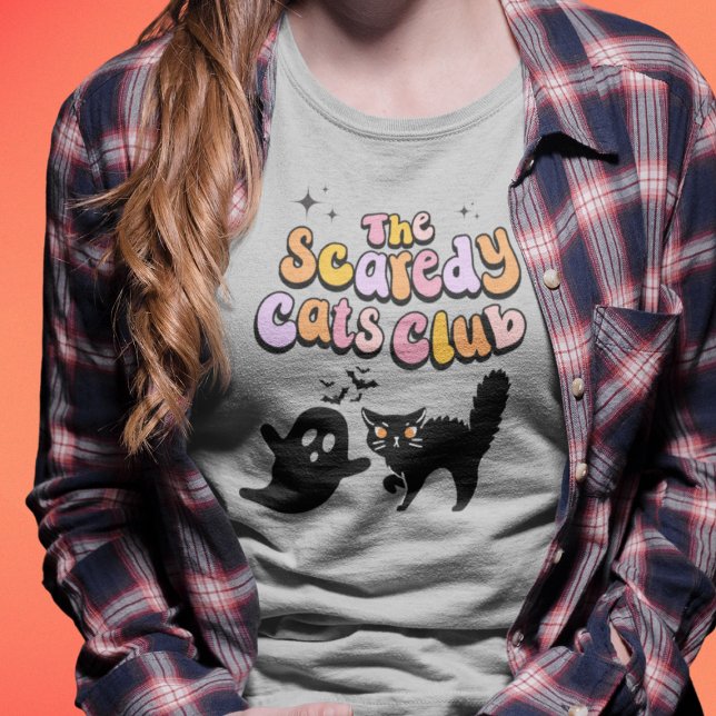Camiseta Graciosos gatos malhumorados de Halloween (Subido por el creador)