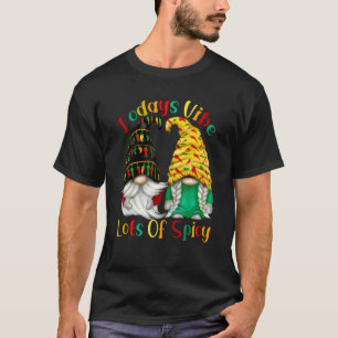 Camiseta Graciosos Gnomes De Chili Para Hombres Cinco De Ma