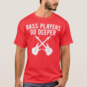 Camiseta Graciosos Guitaristas De Bass Se Hagan Más Guitari