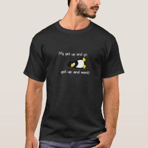 Camiseta Graciosos Hombres Pingüinos Damas Jubilación O Cum