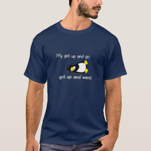Camiseta Graciosos Hombres Pingüinos Damas Jubilación O Cum