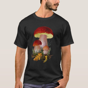 Camiseta Graciosos hongos cazando hongos cazando micologis