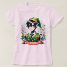 Camiseta 🤖 Graciosos Memes De Chatbot De Xmas Creen En El 