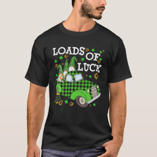 Camiseta Graciosos Montones De Gnomes De Luck Truck Saint P
