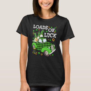 Camiseta Graciosos Montones De Gnomes De Luck Truck Saint P