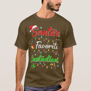 Camiseta Graciosos Navidades de Custodio Favorito de Santa