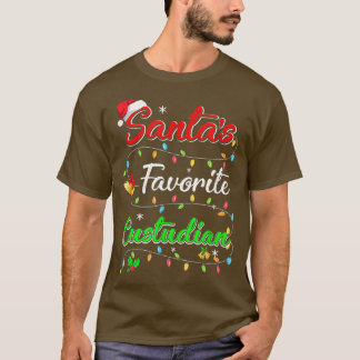 Camiseta Graciosos Navidades de Custodio Favorito de Santa